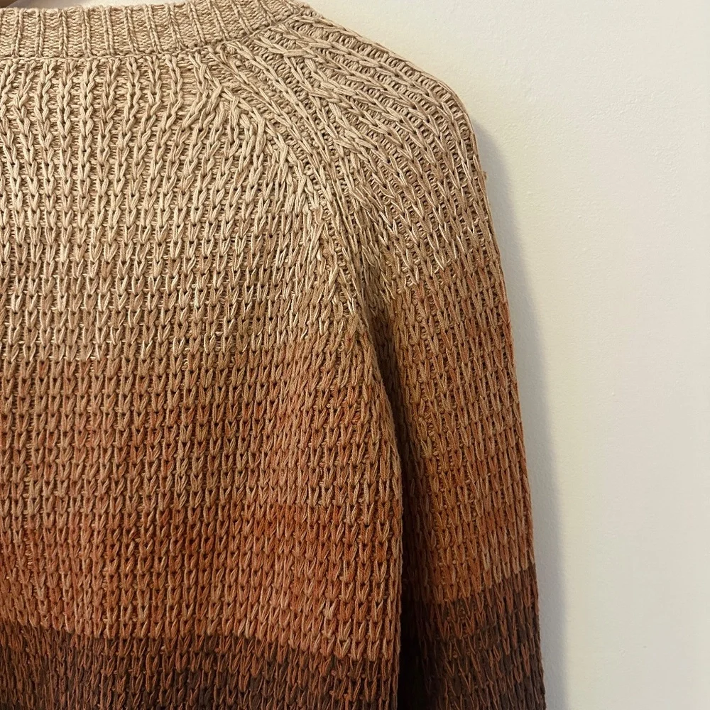 THE GREAT. The Dusk Cardigan in Marled Sunset | Size 0 / XS - Picture 10 of 14